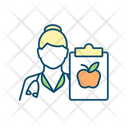 Physician Nutrition Health Icon