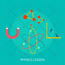 Physics Lesson Education Icon
