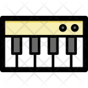 Piano Keyboard Electric Icon