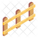 Picket Fence Form Fence Garden Fence Icon