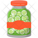 Pickled Cucumber Preserved Icon