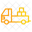 Pickup Truck Shipping Pickup Parcel Delivery Icon