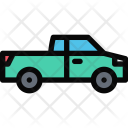 Pickup Vehicle Machine Icon