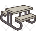 Picnic Table  Icon