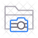 Folder Files Camera Icon