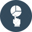 Pie Chart Hand Icon