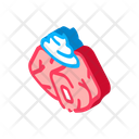 Pieces Meat Mayonnaise Icon