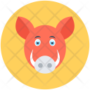 Pig Animal Tapir Icon