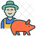 Pig Farmer Icon