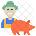 Pig Farmer Icon