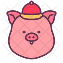 Pig Head Newyear Icon