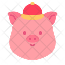 Pig Head Newyear Icon