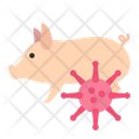 Pig Virus Icon