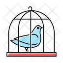 Pigeon In Cage Pigeon Cage Icon