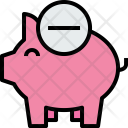 Piggy Bank Remove Icon