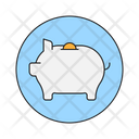 Investment Pig Balance Icon