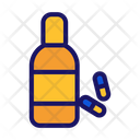 Pills Bottle Drugs Icon