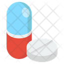 Pills Isometric  Icon