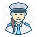 Pilot Woman Aviator Airwoman Icon