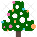 Pine Christmas Tree Icon