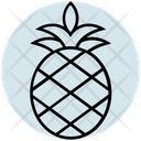 Summer Pineapple Tropical Icon