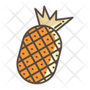 Pineapple Fruits Food Icon