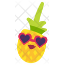 Pineapple Fruit Fruit Emoji Icon