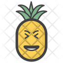 Pineapple Emoji Fruit Emoticon Emotion Icon