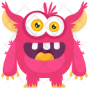 Pink Monster  Icon