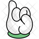 Pinky Swear Little Finger Reconciliation Sign Icon