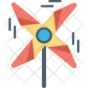 Pinwheel Whirligig Windmill Icon