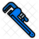 Pipe Wrench Construction Icon