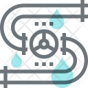 Pipeline Transportation Water Icon