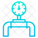 Pipe Transportation Pipe Pipe Line Meter Icon