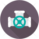 Gas Pipeline Station Icon