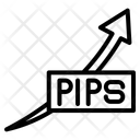 Pips Leverage Currency Pair Icon
