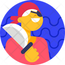 Pirate Person Filibuster Icon