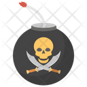 Pirate Bomb Exploding Weapon Bombshell Icon
