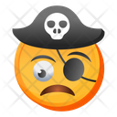Pirate Emoticon Icon
