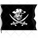 Pirate Flag Smile Icon