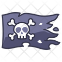 Flag Pirate Skull Icon