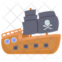 Pirate Ship Ship Ship Theft Icon