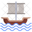 Pirate Ship Galleon Cruise Icon