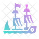 Pirate Ship Icon