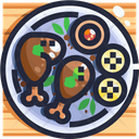 Piri piri chicken Icon