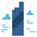 Pixel Tower Mahanakhon Tower Landmark Icon