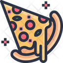 Pizza Fast Food Junk Food Icon