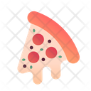 Pizza Pizza Slice Fastfood Icon