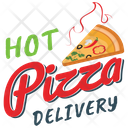 Hot Pizza Pizza Logo Pizza Restaurant Icon
