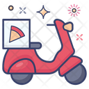 Pizza Delivery Delivery Services Delivery Bike Icon